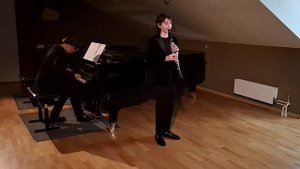 А.Блох, Деннериана, Иван Рябичкин кларнет; за роялем Антон Прищепа