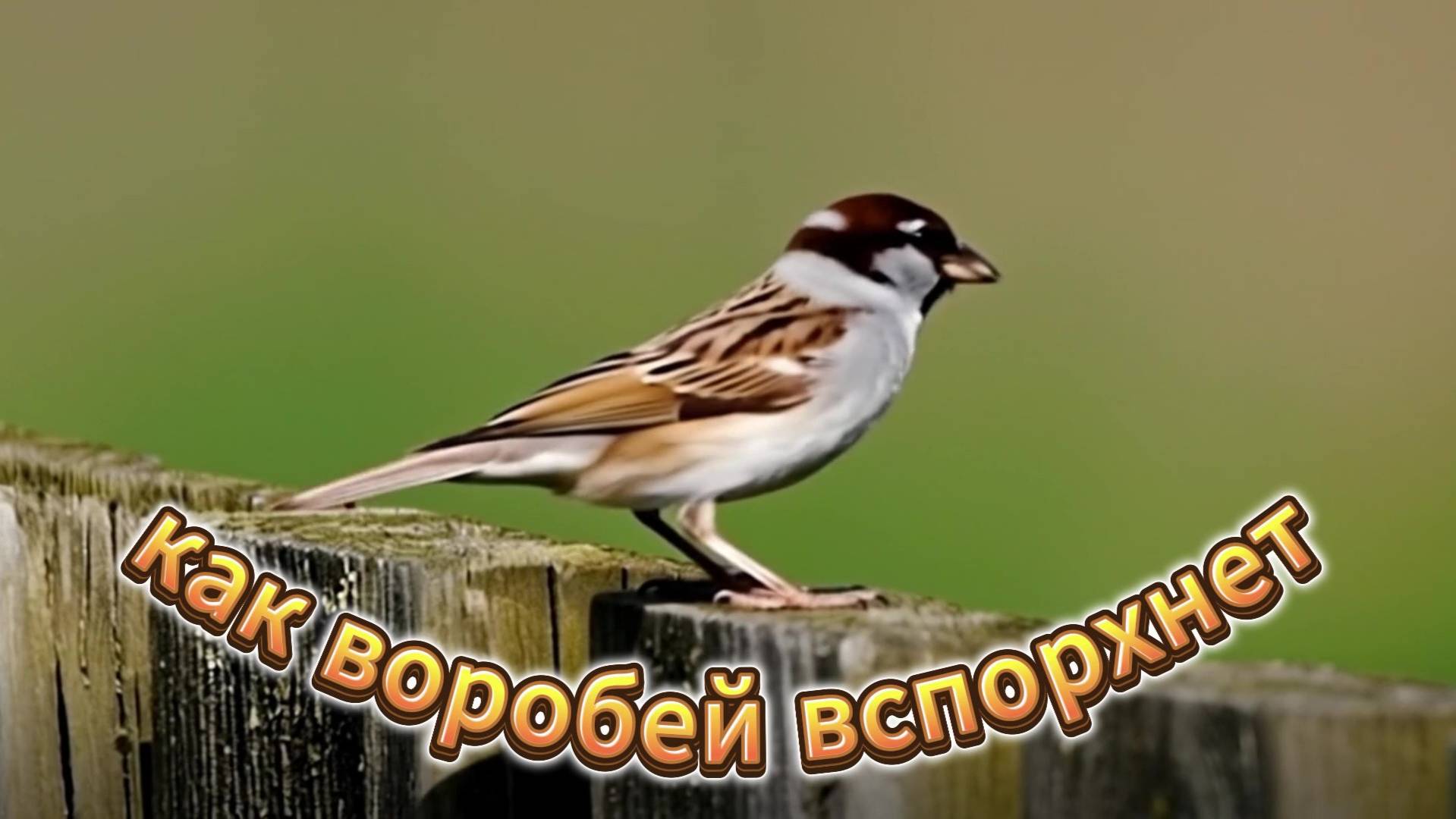 КАК ВОРОБЕЙ ВСПОТХНЕТ...Библия Притчи 26:2 смотреть онлайн