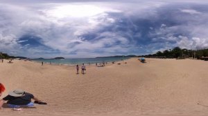 Пляж бухты Ялонг.Видео 360