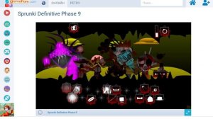 играю в sprunki definitive phase 9 funmade создаю свою музыку