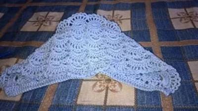 Чепчик на новорожденного(связать сможет любой)Часть 1 смотреть онлайн