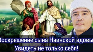 Воскрешение сына наинской вдовы. Увидеть не только себя!