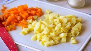 Оливье с горчичной заправкой