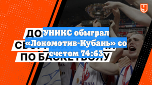 УНИКС обыграл «Локомотив-Кубань» со счетом 74:63
