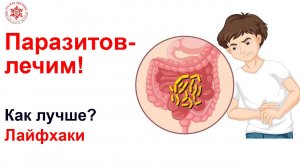 Паразитов- лечим!Как лучше? Лайфхаки