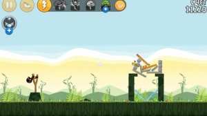 Прохождение игры angry birds эпизод poached eggs 1-12 уровень 2-ой части|легендарная игра 2009 года