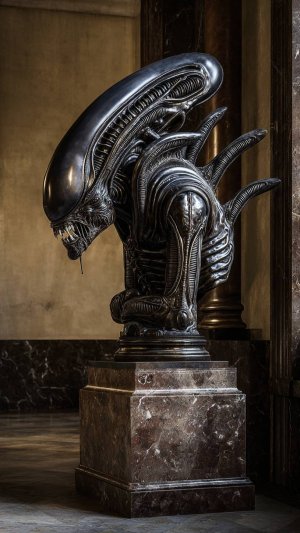 Ночь в музее (Монстр Руди Гигера)