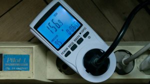 Измерил Ваттметром потребление системника и монитора