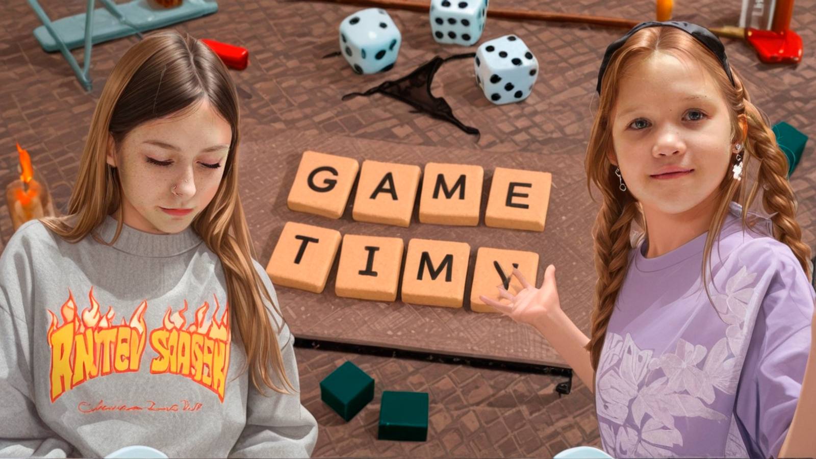 А ТЫ ТОЧНО СМОЖЕШЬ МЕНЯ ПОБЕДИТЬ? ИГРАЕМ С ПОЛЕЙ В НАСТОЛКИ  СЛЕДУЙ ЗА МНОЙ