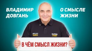 Смысл жизни — Владимир Довгань | Откровение, которое перевернёт твоё сознание