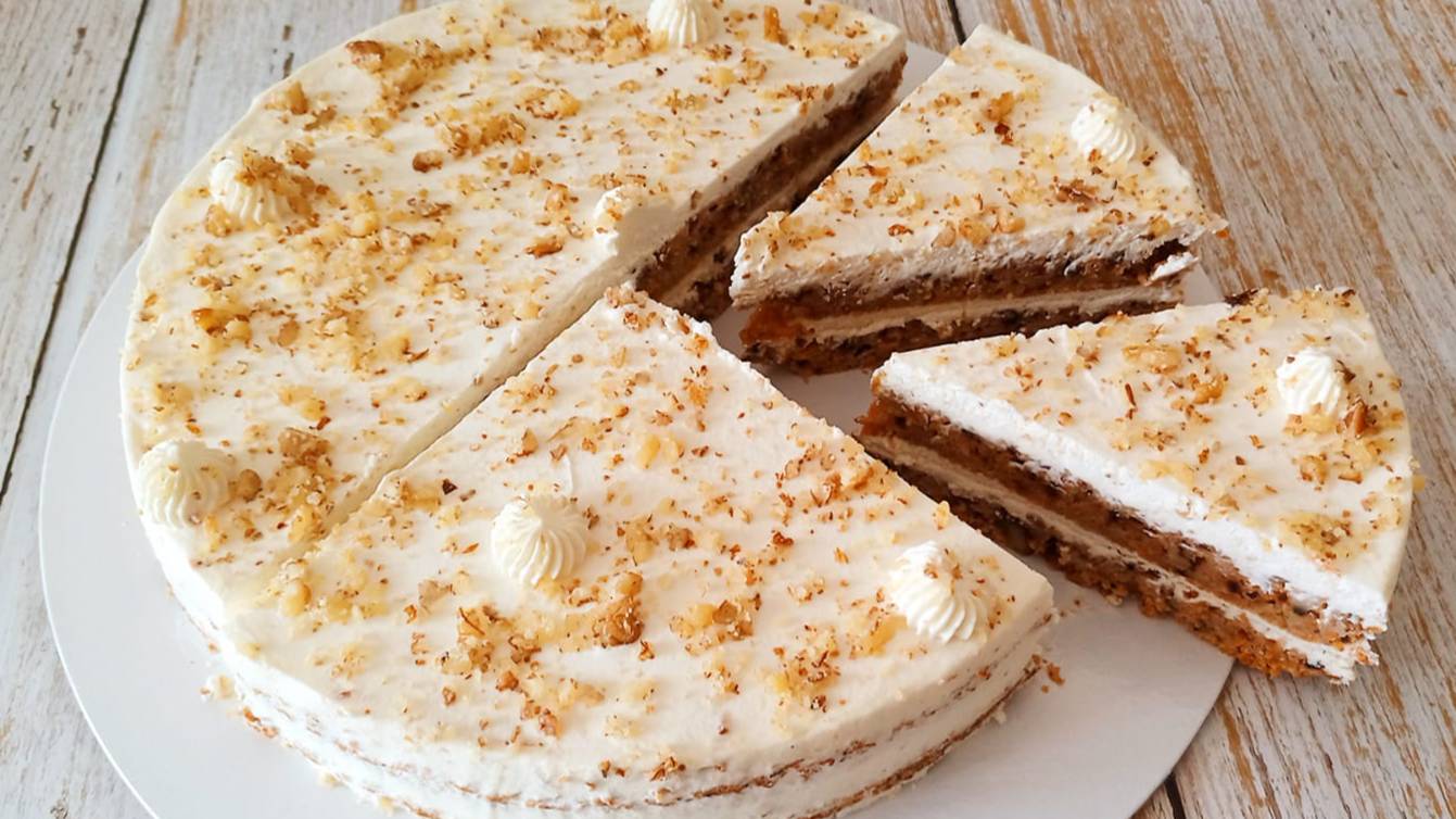 Морковный кето Торт. Рецепт морковного торта без глютена!