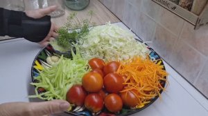 Помидоры с капустой в банках на зиму