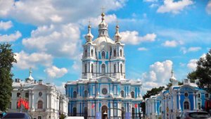 Концерт Ансамбля песни и пляски Ленинградского военного округа в честь 190-летия Смольного собора.