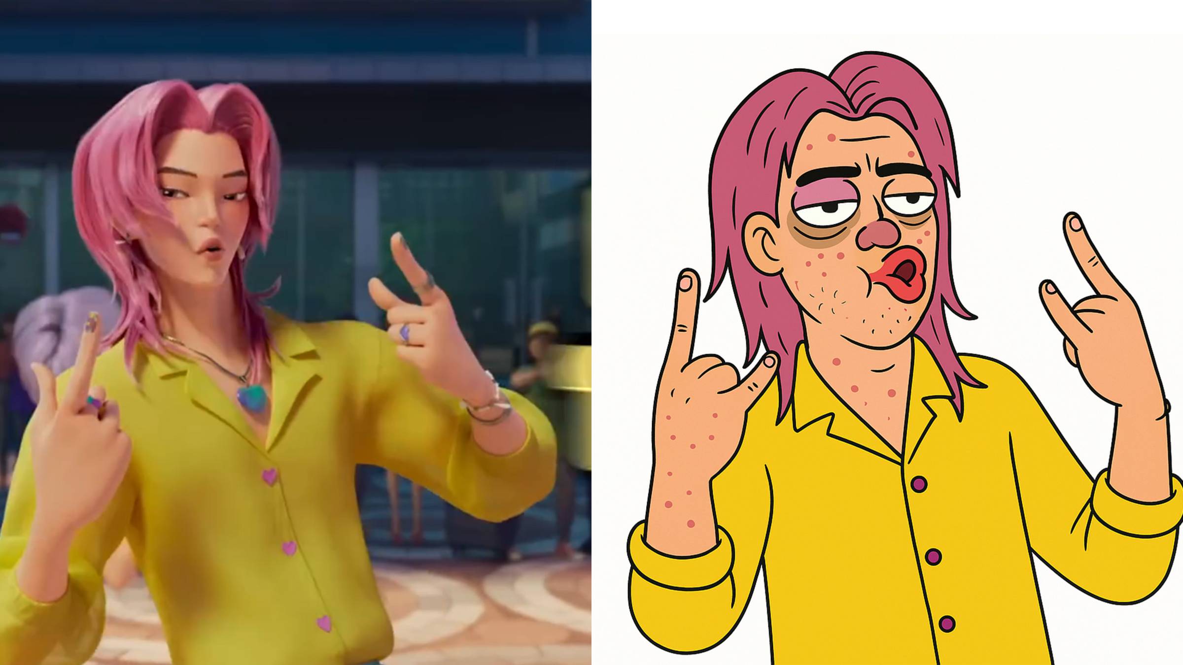 Demon Hunters  Cringe Remix   Cursed Meme Animation