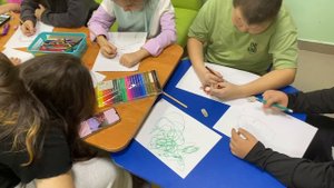 Рисование «Папин день»