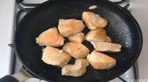 Салат из куриного филе