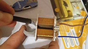 Фокус с электромагнитом