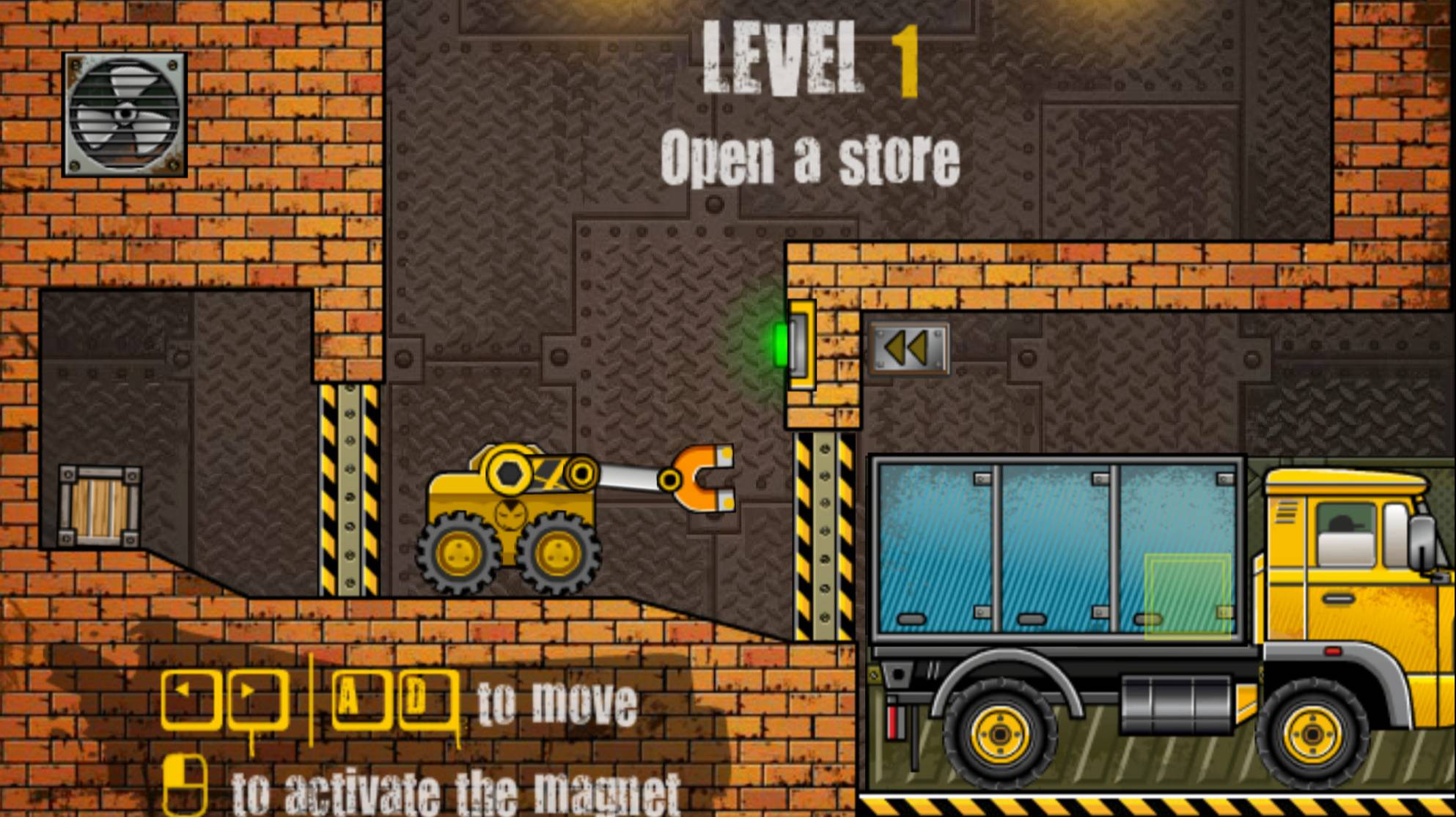 Игра погрузичк 5. Уровень 1