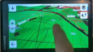 3D Карта, Свердловской и Челябинской области, Garmin Tread