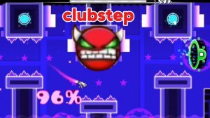 Clubstep прохождение/Geometry Dash.