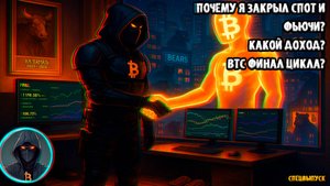 Почему я закрыл СПОТ и Фьючи BTC у ключевых зон — ETF, индекс страха, Вайкофф, ФИНАЛ цикла