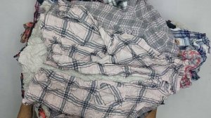 39750 Фланелевые Рубашки на подкладе жен, 1пак, Flannel Sharfa Blouse 1/2, секонд (extra) оптом