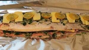 Рыба на гриле в духовке