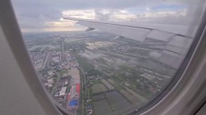 Посадка самолета в Бангкоке, аэропорт Суварнабхуми
