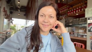 Имеретинская набережная. Вегетарианский бургер. Бургерная ресторана "Высота 5642". Сочи.