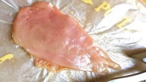 Салат из куриной грудки и помело