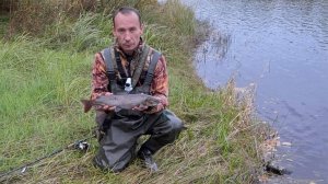 Рыбалка осенью на малых реках.