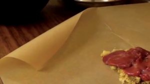 Куриная печень в узелке