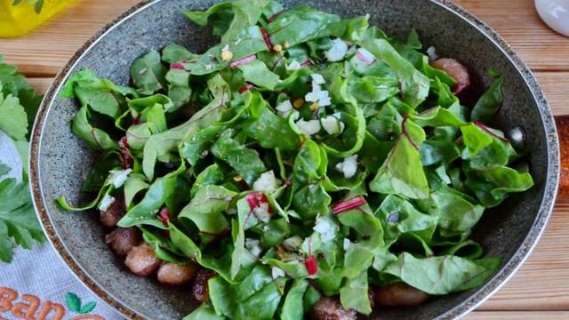 Салат Витамины и белок