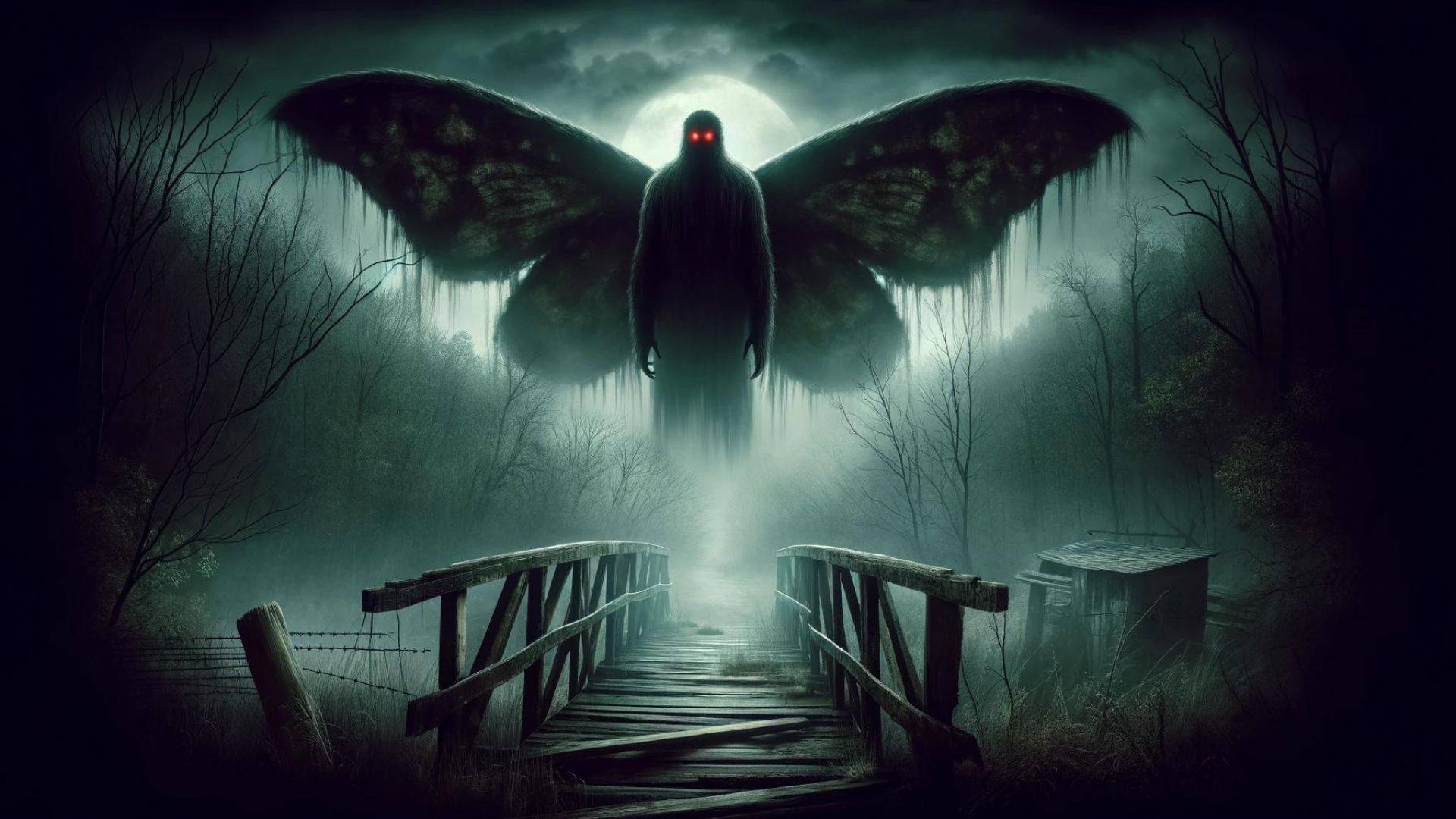 Крылатые люди-монстры / человек-мотылёк, мотмэн, иксалы, люди-птицы, монстры / криптозоология