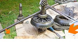 Замена главной пары автомобиля Газель 8х41 на 10х43