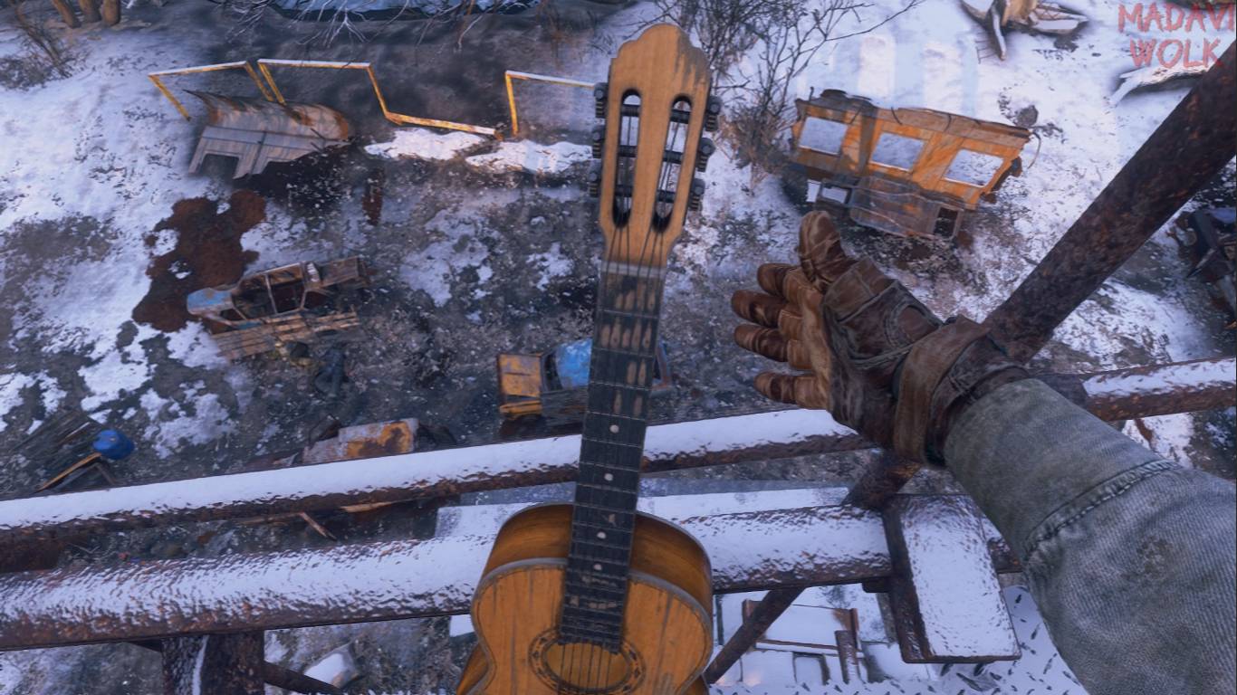 Metro Exodus Enhanced Edition #11 Забрал гитару с вышки