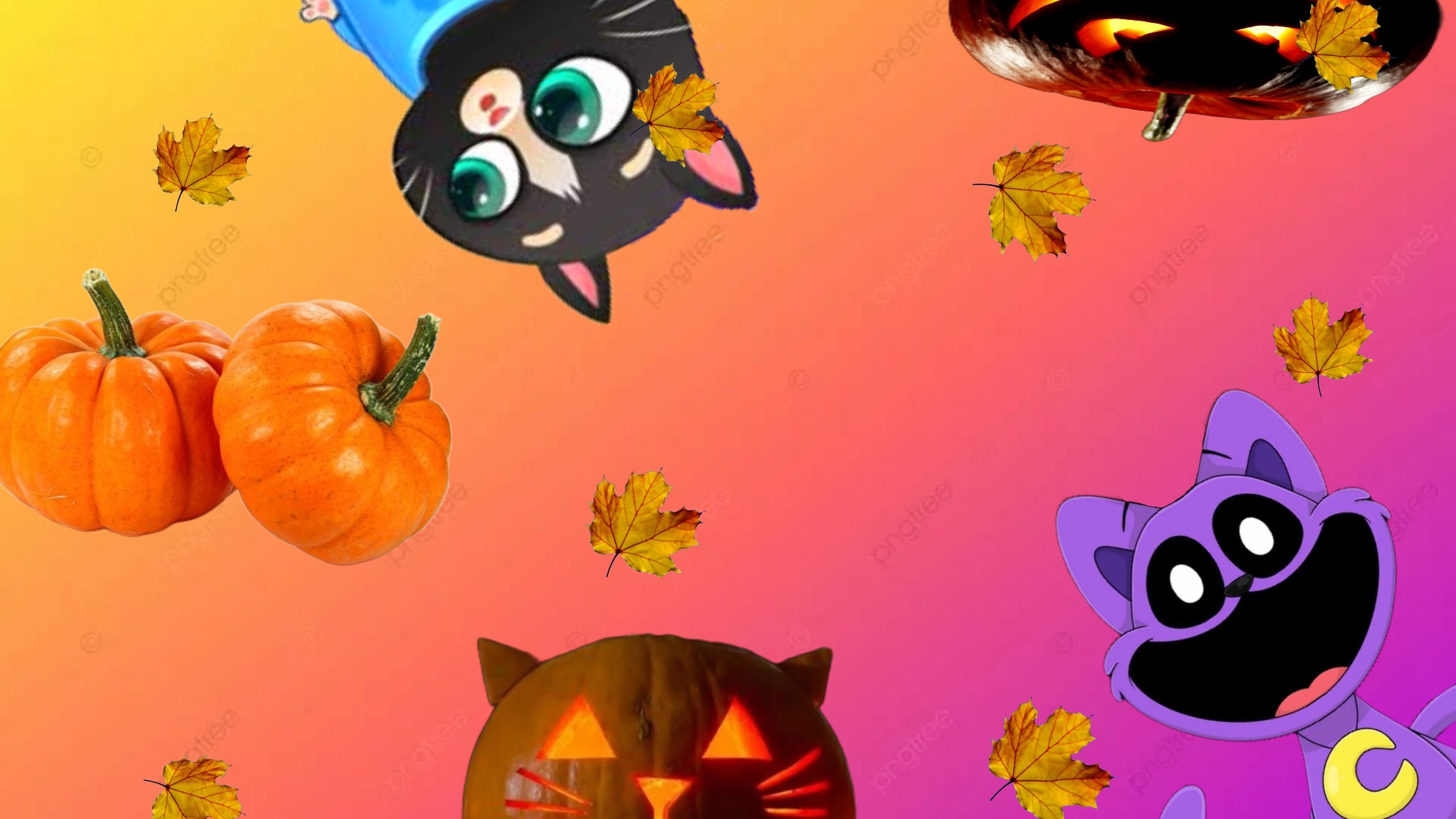 хелоуин в котике бубу с васяном