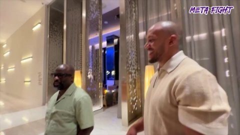 Гор Азизян встретился с Умаром Нурмагомедовым