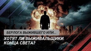 Хотят ли выживальщики конца света?