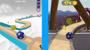 Going Balls  Super Speed run Gameplay New Update Level 1445