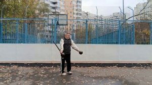 Упражнения с двуручными булавами весом 2.5 кг (7)