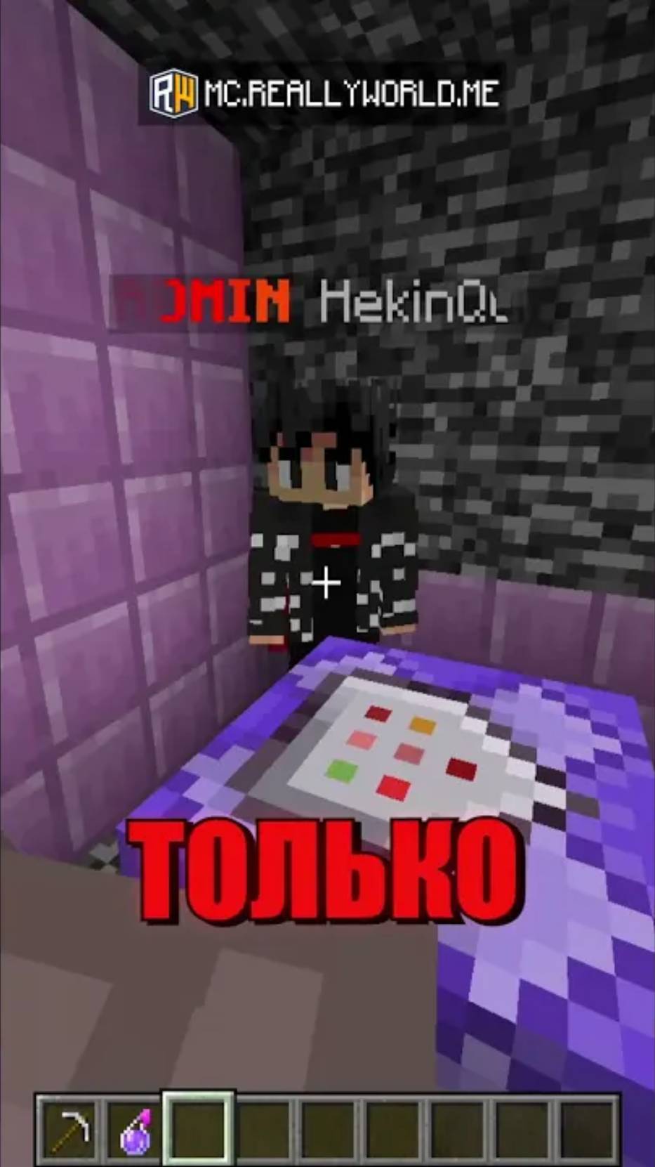 Админ СПАЛИЛСЯ с Девушкой Читершей на Сервере ReallyWorld в Майнкрафт. смотреть онлайн