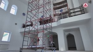 Капитальный ремонт соборной мечети в Покачах продолжается