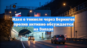Идея о тоннеле через Берингов пролив активно обсуждается на Западе