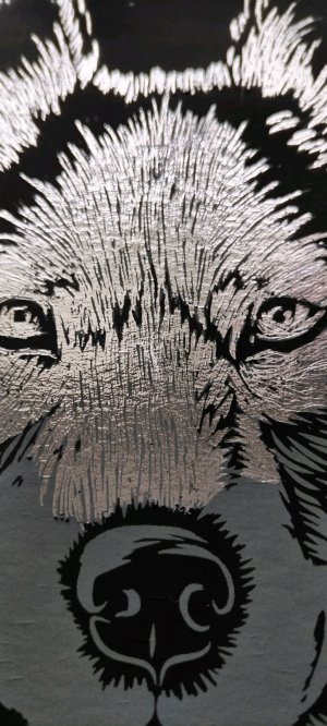 Гравюра хаски, продолжение. Часть 2.