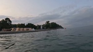 Встречаем рассвет из моря