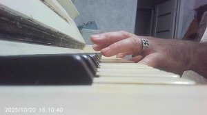 Пианино: русская народная "два весёлых гуся"