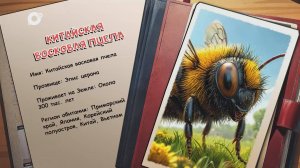 Агент биосферы / Китайская восковая пчела / 20.10.25