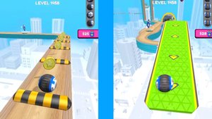 Going Balls  Super Speed run Gameplay New Update Level 1458