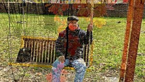 Липецк, осенний нижний парк.